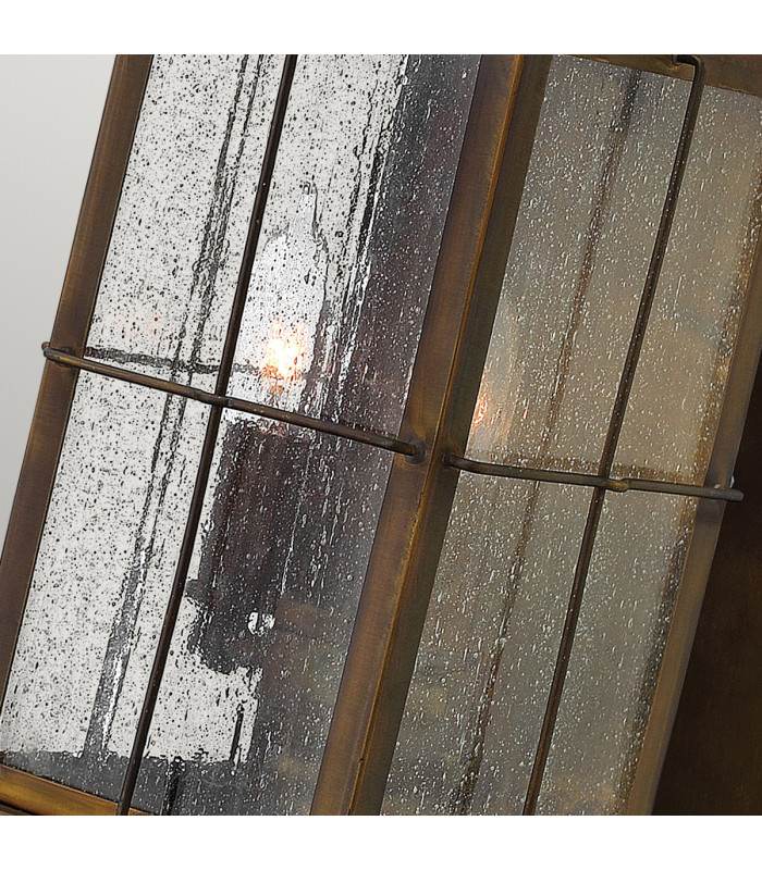 Bingham 3 Light Outdoor Medium Wall Lantern Light Sienna IP44 E14-5