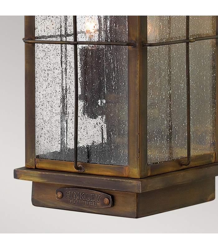 Bingham 3 Light Outdoor Medium Wall Lantern Light Sienna IP44 E14-6