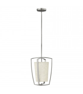 Hinkley Blakely Small Pendant Light 1x E27 Brushed Nickel