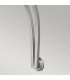 Bolla 1 Light Wall Light Brushed Nickel Glass Shade E27-4