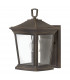Bromley 1 Light Outdoor Small Wall Lantern Light Bronze IP44 E27-1