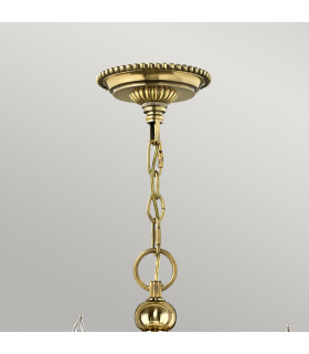 Cambridge 15 Light Candle Chandelier Burnished Brass-2