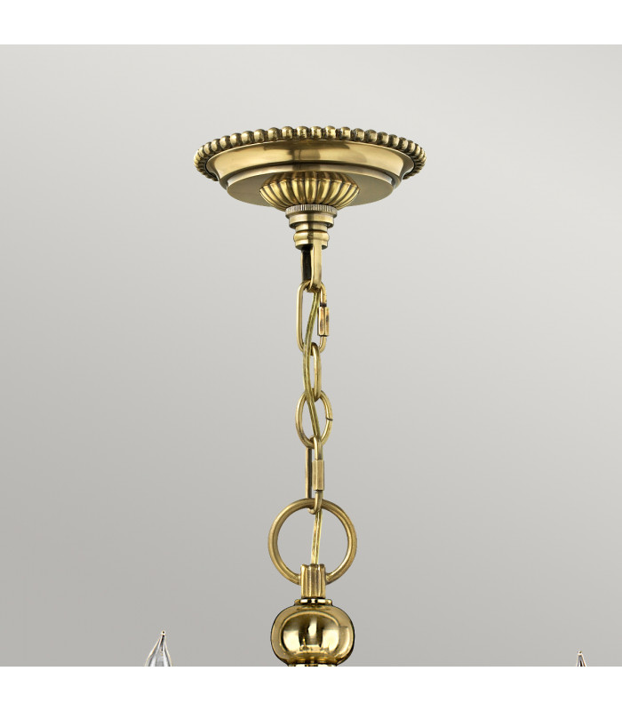 Cambridge 15 Light Candle Chandelier Burnished Brass-2