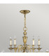 Cambridge 25 Light Candle Chandelier Burnished Brass-2