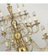 Cambridge 25 Light Candle Chandelier Burnished Brass-3