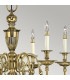 Cambridge 6 Light Chandelier Polished Brass Finish E14-3