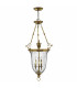 Cambridge 3 Light  Large Ceiling Pendant Polished Brass E14-1