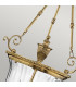 Cambridge 3 Light  Large Ceiling Pendant Polished Brass E14-3