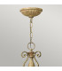 Carabel 3 Light Round Ceiling Pendant Chandelier Brushed Champagne E27-2