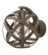 Carson 1 Light Outdoor Small Wall Lantern Light Iron IP44 E27-1