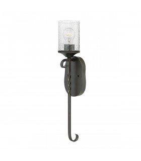 Hinkley Casa 1 Light Wall Light Olde Black-1