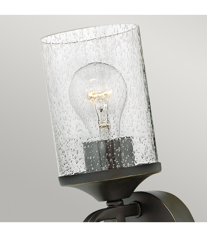 Hinkley Casa 1 Light Wall Light Olde Black-2