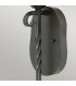 Hinkley Casa 1 Light Wall Light Olde Black-3