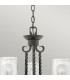 Hinkley Casa 3 Light Chandelier Olde Black-2