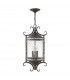 Hinkley Casa Outdoor 3 Light Chain Lantern Olde Black IP44-1
