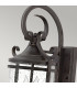Hinkley Casa Outdoor 2 Light Wall Lantern Olde Black IP44-2