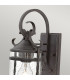 Hinkley Casa Outdoor 1 Light Wall Lantern Olde Black IP44-4
