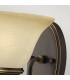 Cello 1 Light Wall Light Antique Bronze Glass Shade E27-2