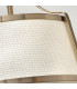 Charlotte 3 Light Semi Flush Ceiling Light Brushed Caramel E27-5