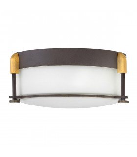 Colbin 2 Light Small Flush Mount Oil Rubbed Bronze IP44
