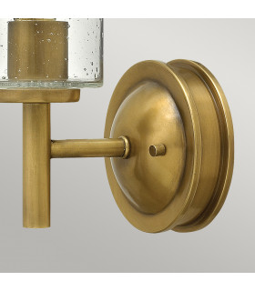 Collier 1 Light Wall Light Brass E27-2