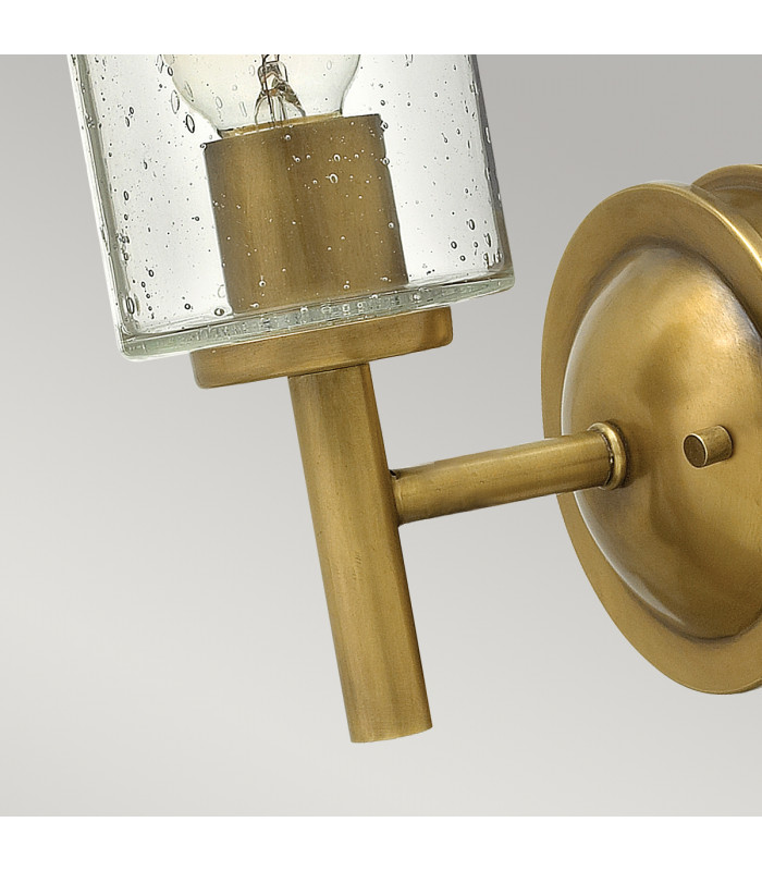 Collier 1 Light Wall Light Brass E27-3