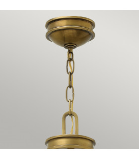 Collier 4 Light Ceiling Pendant Brass E14-2
