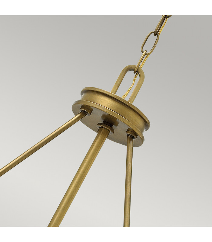 Collier 4 Light Ceiling Pendant Brass E14-3