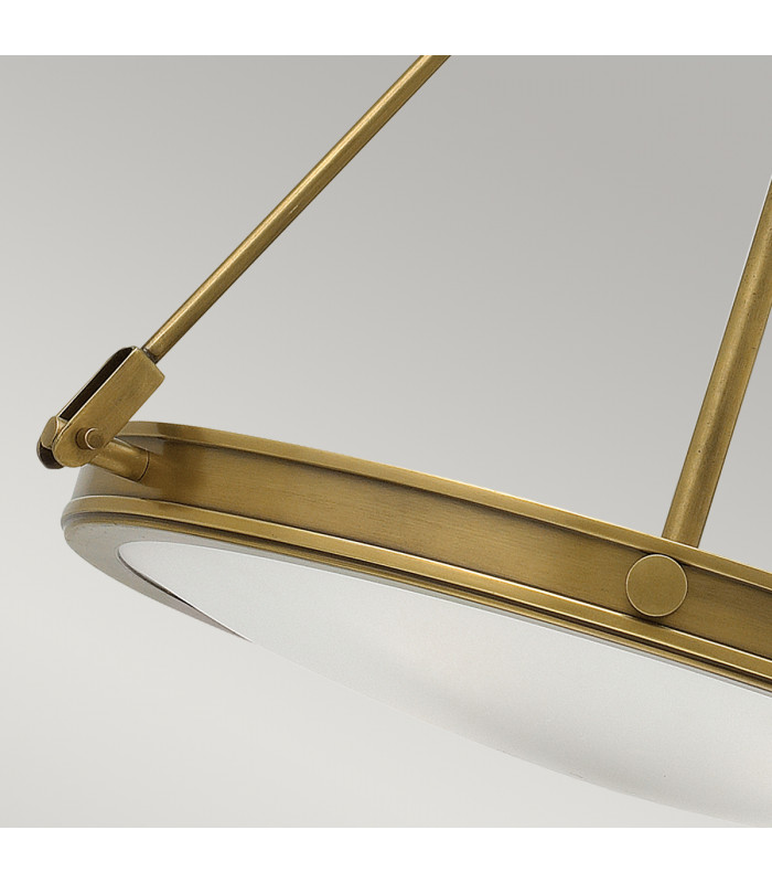 Collier 4 Light Ceiling Pendant Brass E14-4