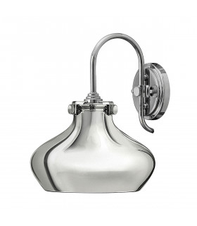 Hinkley Congress Dome Wall Light 1x E27 Chrome