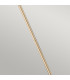 Congress 1 Light Dome Ceiling Pendant Brushed Caramel Clear Glass E27-3