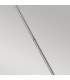 Congress 1 Light Dome Ceiling Pendant Chrome Clear Glass E27-3
