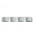 Daphne 4 Light Bathroom Wall Light Polished Chrome IP44 G9-1