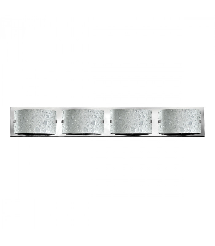 Daphne 4 Light Bathroom Wall Light Polished Chrome IP44 G9-1