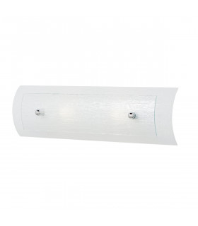 Duet 2 Light Bathroom Wall Light Polished Chrome IP44 G9