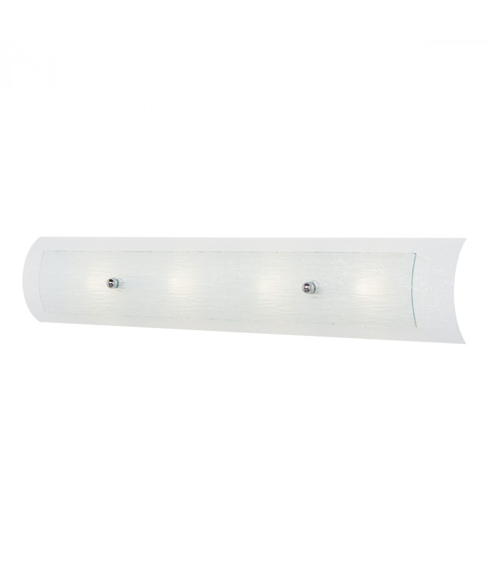 Duet 4 Light Bathroom Wall Light Polished Chrome IP44 G9