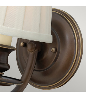 Dunhill 1 Light Indoor Wall Light Royal Bronze E14-2
