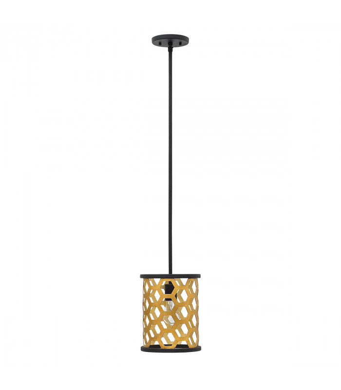 Felix 1 Light Ceiling Mini Pendant Gold E27