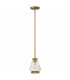 Hinkley Finley Mini Dome Pendant Light 1x E27 Brushed Bronze