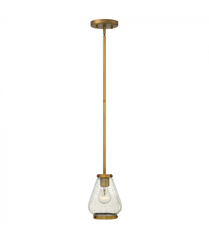 Hinkley Finley Mini Dome Pendant Light 1x E27 Brushed Bronze