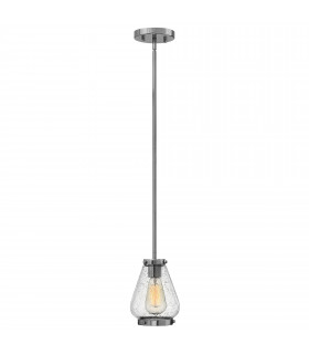 Hinkley Finley Mini Dome Pendant Light 1x E27 Chrome-1