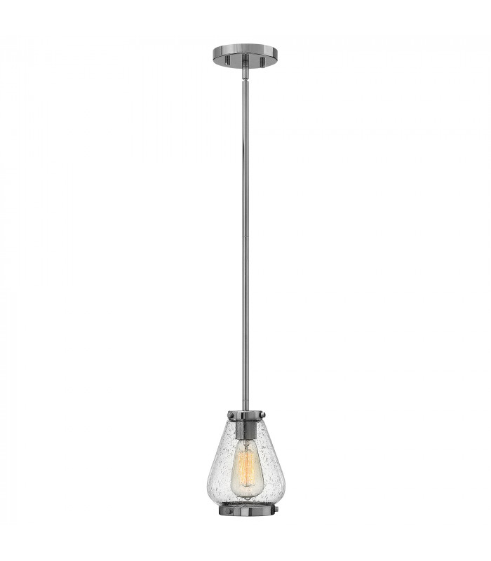 Hinkley Finley Mini Dome Pendant Light 1x E27 Chrome-1