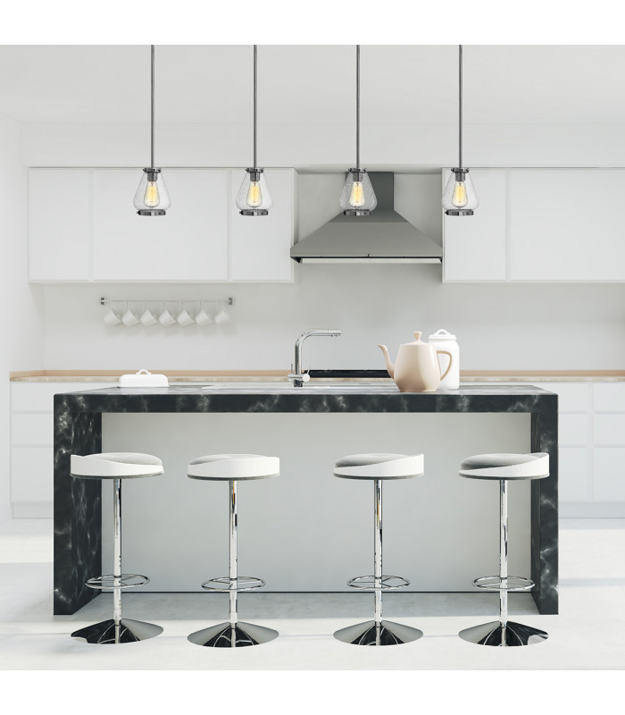 Hinkley Finley Mini Dome Pendant Light 1x E27 Chrome-2