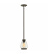 Hinkley Finley Mini Dome Pendant Light 1x E27 Oil Rubbed Bronze