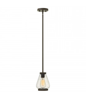 Hinkley Finley Mini Dome Pendant Light 1x E27 Oil Rubbed Bronze