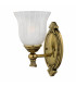 Francoise 1 Light Bathroom Wall Light Burnished Brass IP44 G9-1