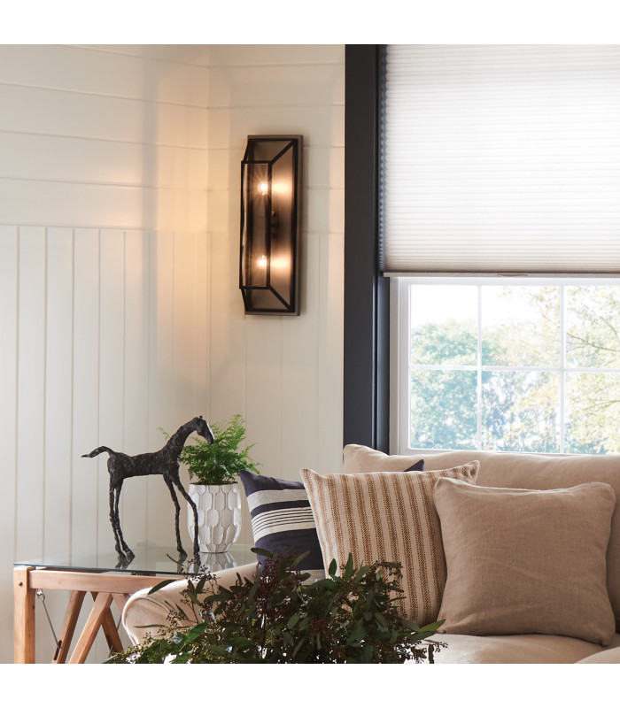 Fulton 2 Light Indoor Wall Light Bronze E14-3