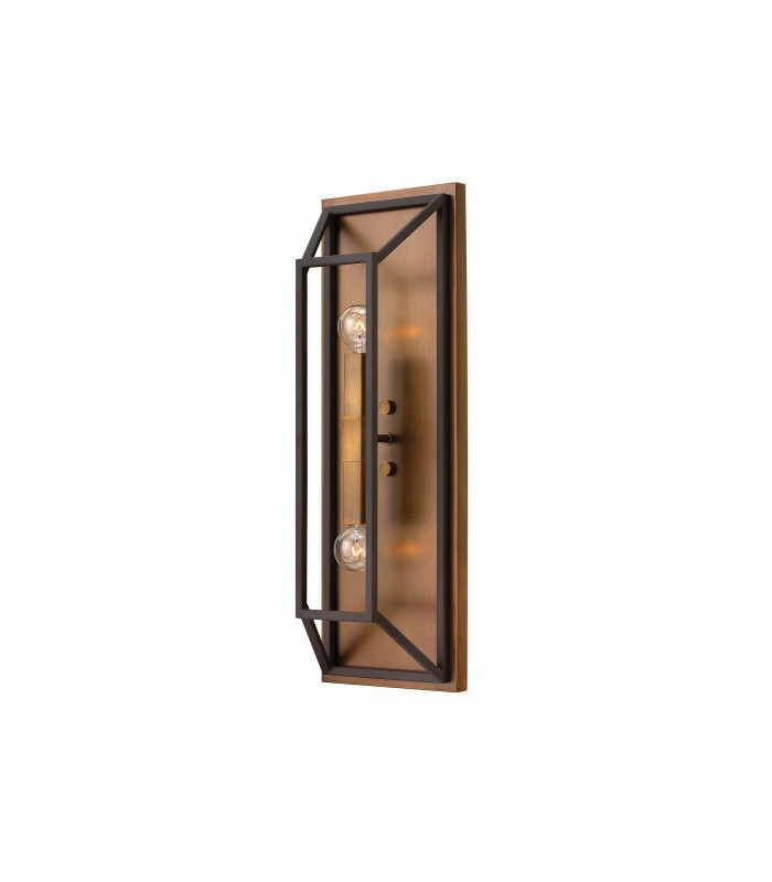 Fulton 2 Light Indoor Wall Light Bronze E14-5