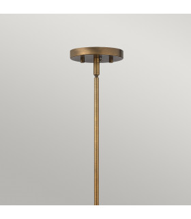 Fulton 1 Light Ceiling Pendant Bronze E27-2