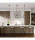 Fulton 1 Light Ceiling Pendant Bronze E27-4